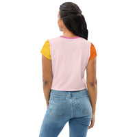 Smiley Sun Crop Tee