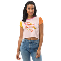 Taking a Mental Health Day Crop Tee