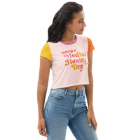 Taking a Mental Health Day Crop Tee