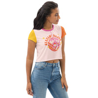 Stayin' Alive Crop Tee