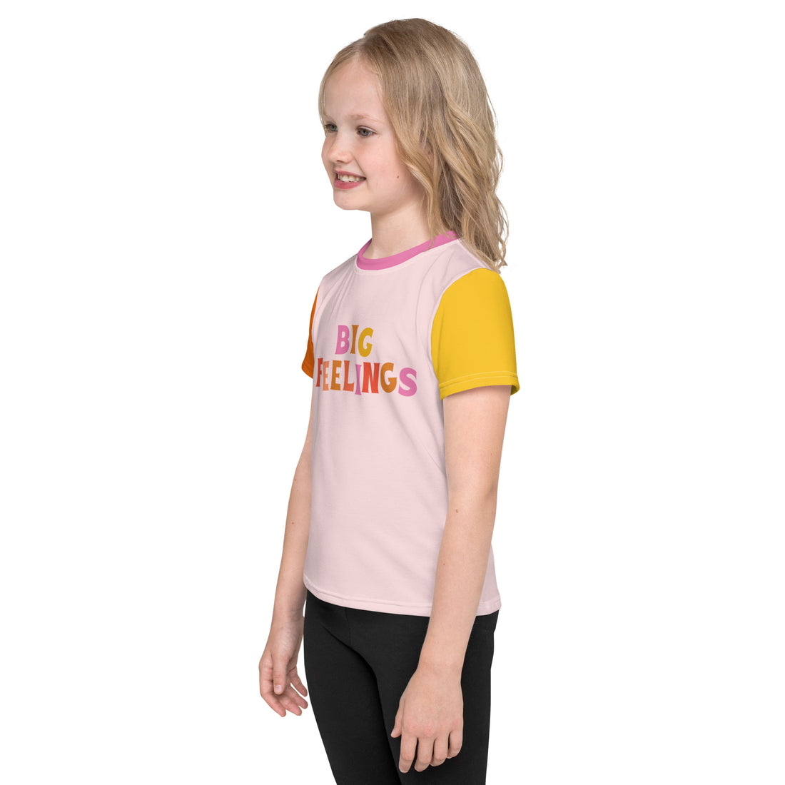 Big Feelings Kids Colorblock Tee
