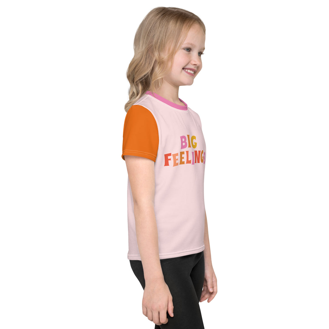 Big Feelings Kids Colorblock Tee