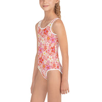 Pink Daisy Kids Swimsuit