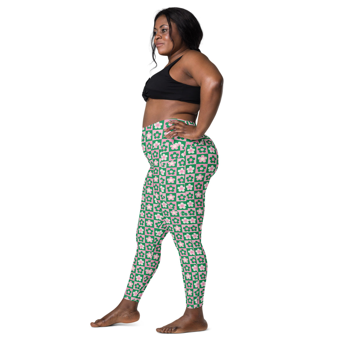 Groovy Green Pocket Leggings