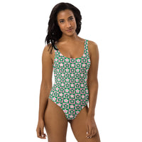 Groovy Green Swimsuit
