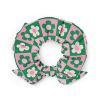 Groovy Green Scrunchie