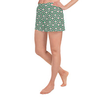 Groovy Green Women’s Athletic Shorts