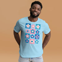 Groovy Flower Cool Unisex Tee