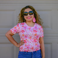 Daisy Pink Women's T-shirt