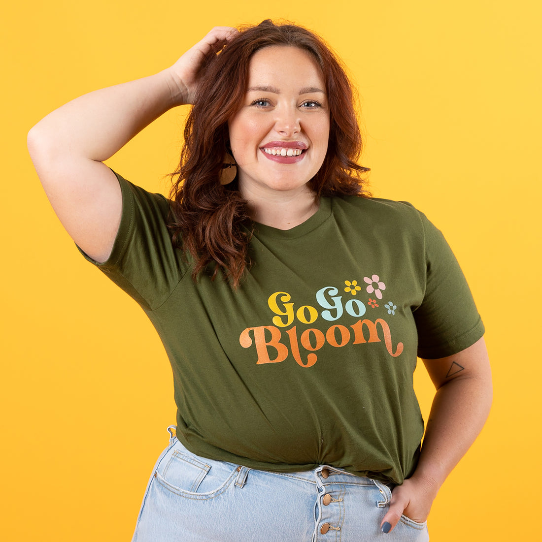 GoGoBloom Color Logo Short-Sleeve Unisex T-Shirt