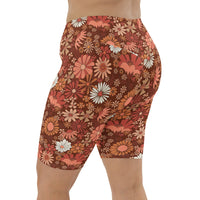 '70s Mahogany Biker Shorts