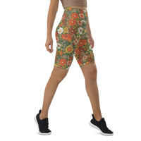 '70s Green Biker Shorts