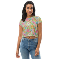 '70s Mint Crop Tee