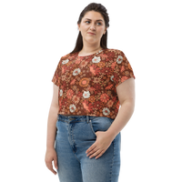 '70s Mahogany Crop Tee