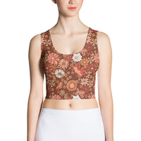 '70s Mahogany Crop Tank