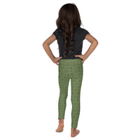 Monochrome Green Little Kid's Leggings