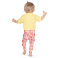 Daisy Pink Little Kid's Leggings