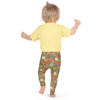 '70s Green Little Kid's Leggings