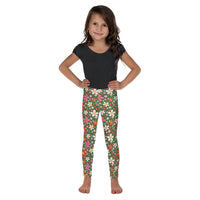 Daisy Green Little Kid's Leggings