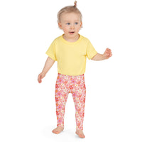 Daisy Pink Little Kid's Leggings