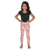 Daisy Pink Little Kid's Leggings