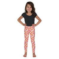 Fleur Pink Kid's Leggings