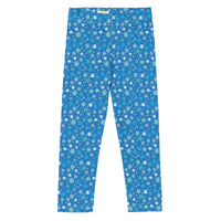 Holidaisy Blue Kid's Leggings