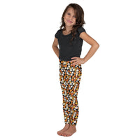 Fleur Black Kid's Leggings