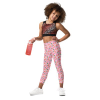 Holidaisy Pink Kid's Leggings