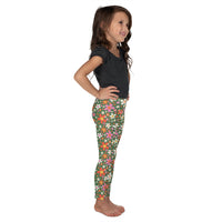 Daisy Green Little Kid's Leggings