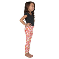 Fleur Pink Kid's Leggings