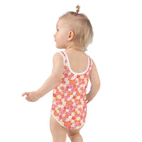 Fleur Pink Kids Swimsuit