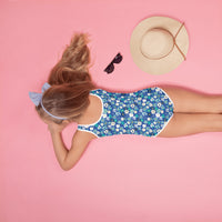 Fleur Blue Kids Swimsuit