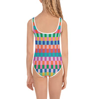Summer Geo Kids Swimsuit