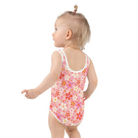 Daisy Pink Kids Swimsuit