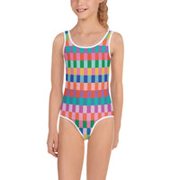 Summer Geo Kids Swimsuit
