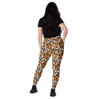 Fleur Black Leggings with pockets