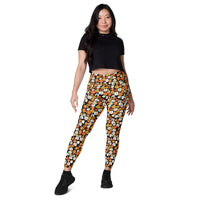 Fleur Black Leggings with pockets