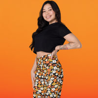 Fleur Black Leggings with pockets