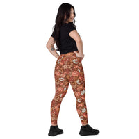 '70s Mahogany Leggings with Pockets