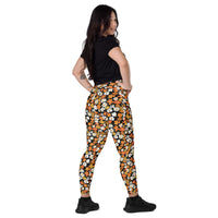 Fleur Black Leggings with pockets