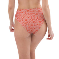 Monochrome Red Recycled Bikini Bottom