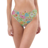'70s Mint Recycled Bikini Bottom