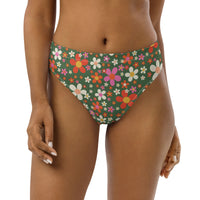 Daisy Green Recycled Bikini Bottom