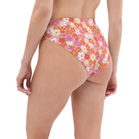 Fleur Pink Recycled Bikini Bottom