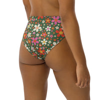 Daisy Green Recycled Bikini Bottom