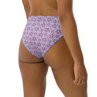 Monochrome Lavender Recycled Bikini Bottom
