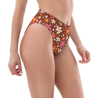 Daisy Mahogany Recycled Bikini Bottom