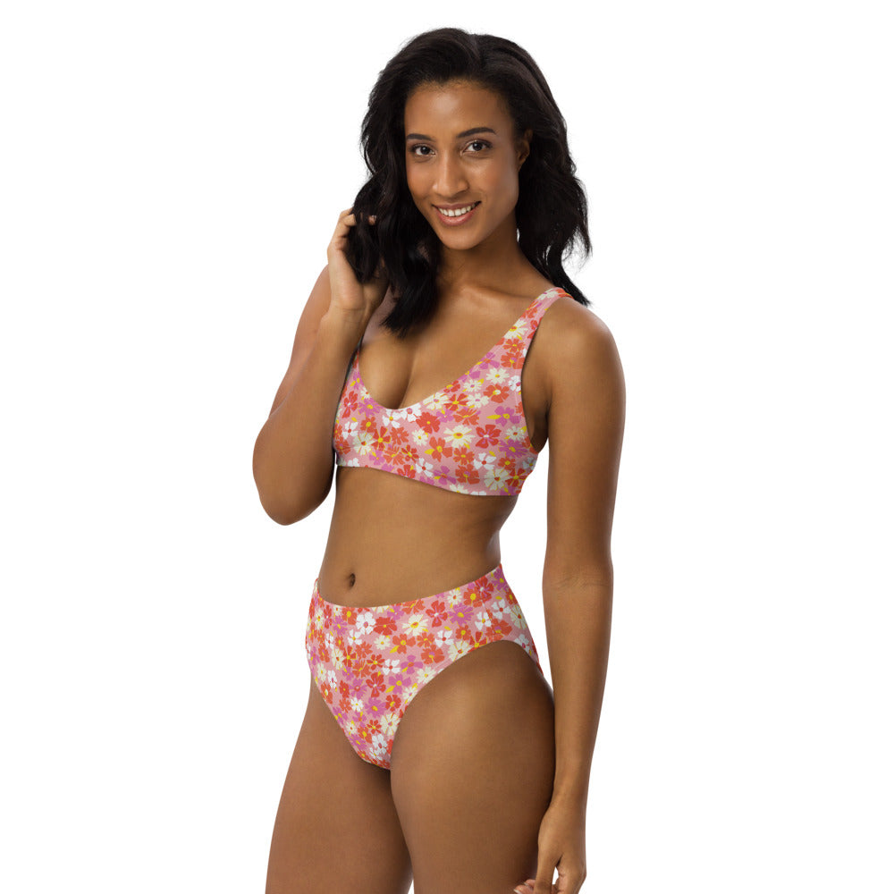 Fleur Pink Recycled Bikini