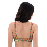 '70s Green Recycled Bikini Top